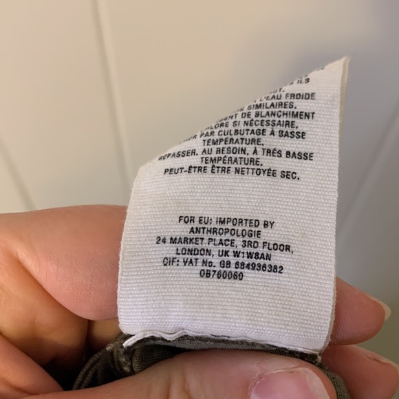 Anthropologie HEI HEI Camouflage Camo Pants Skinny Size 25 - Picture 11 of 11